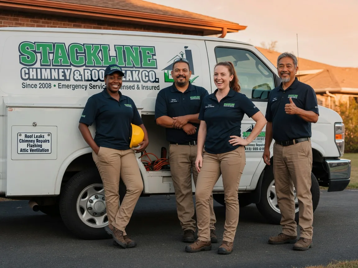 Chimney flashing repair company in Lebanon, WI